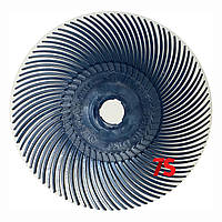 3M 30129 Scotch-Brite™ Bristle RB-ZB - Радіальний коло 76х9 мм, P400, синій