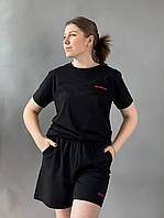 Костюм жіночий трикотаж чорний S(р) Арт.81526 black (S) (Україна)