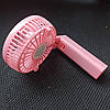 Вентилятор ручний Mini Fan з ліхтарем, фото 4