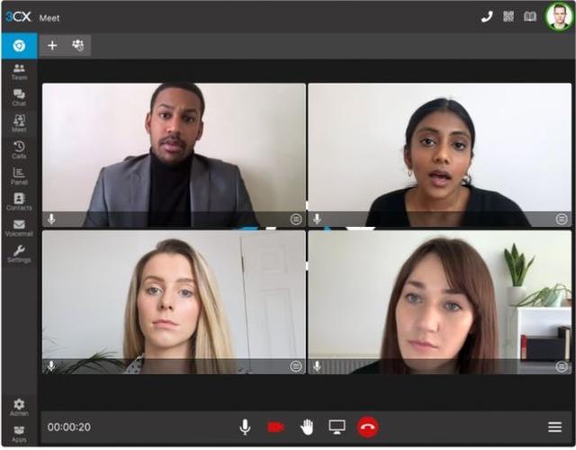 Власний відеосервер MCU для відеоконференцій 3CX Meet