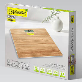 Електронні персональні ваги (150 кг, 2 батарейки ААА, MR-1823)