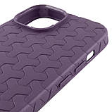Чохол TPU Weaving для Apple iPhone 15 (6.1") Purple, фото 5