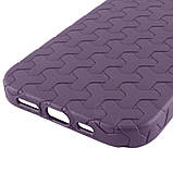 Чохол TPU Weaving для Apple iPhone 15 (6.1") Purple, фото 6