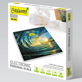 Електронні персональні ваги до 150 кг (Автоматичне включення / відключення, MR-1821)