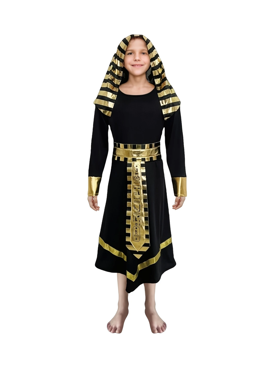Дитячий костюм царя фараона. Дитячий костюм Фараон чорний, фото 1