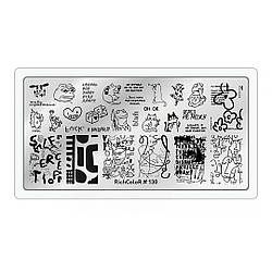 Пластина для стемпінгу RichColor №130