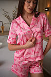 Жіноча піжама Barbie Домашній жіночий костюм, фото 2