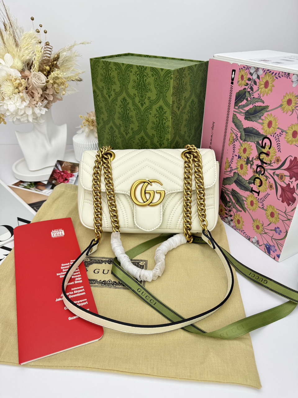 Gucci Marmont Medium Milk