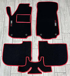 Ворсові килимки в салон для Audi 100 C4 1991-1994 / Ауді 100 С4 килимки
