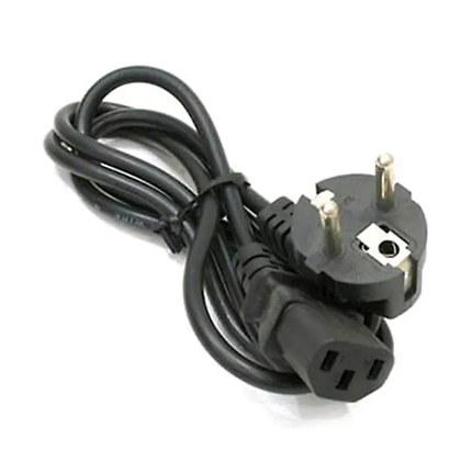 Кабель живлення Atcom 0.75mm CEE 7/7 IEC C13, 1.8 м, фото 1
