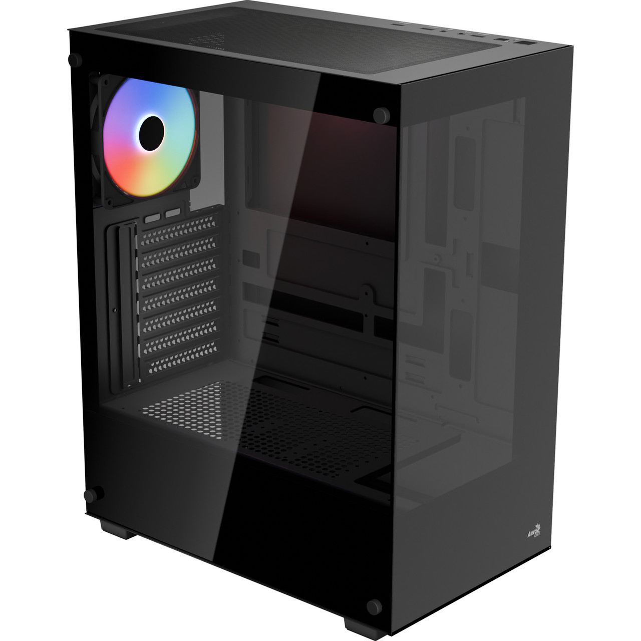 Корпус AeroCool Pivot-G-BK-v1 (ACCM-ES08013.11) Black без БЖ, фото 1