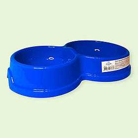 Миска для котів подвійна №0 ТМ Природа