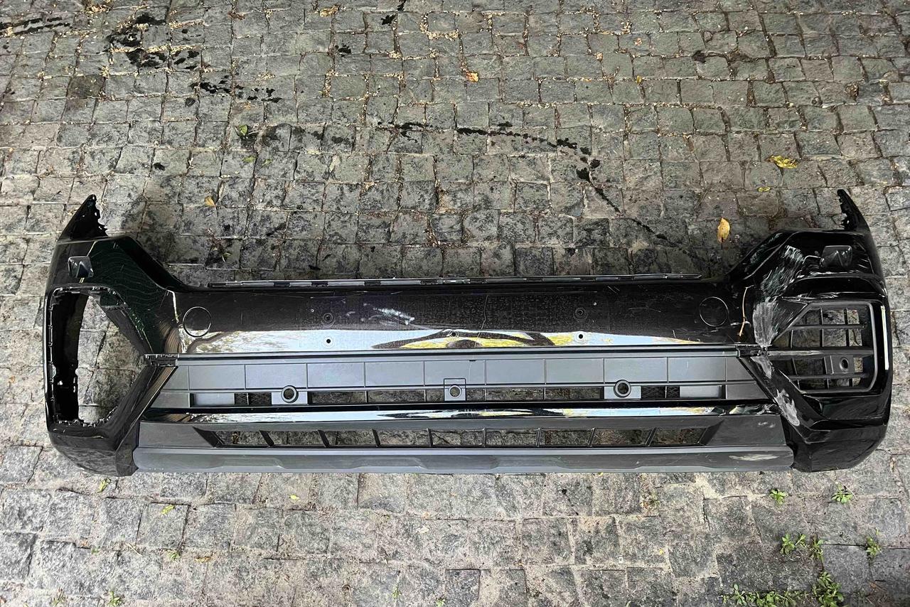 Бампер передній VW Touareg Volkswagen Туарег Фольксваген від2018-2023рр оригінал 760807221E оригінал бу, фото 1