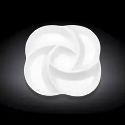 Менажниця порцелянова Wilmax 300 мм квадратна біла WL-992597/A