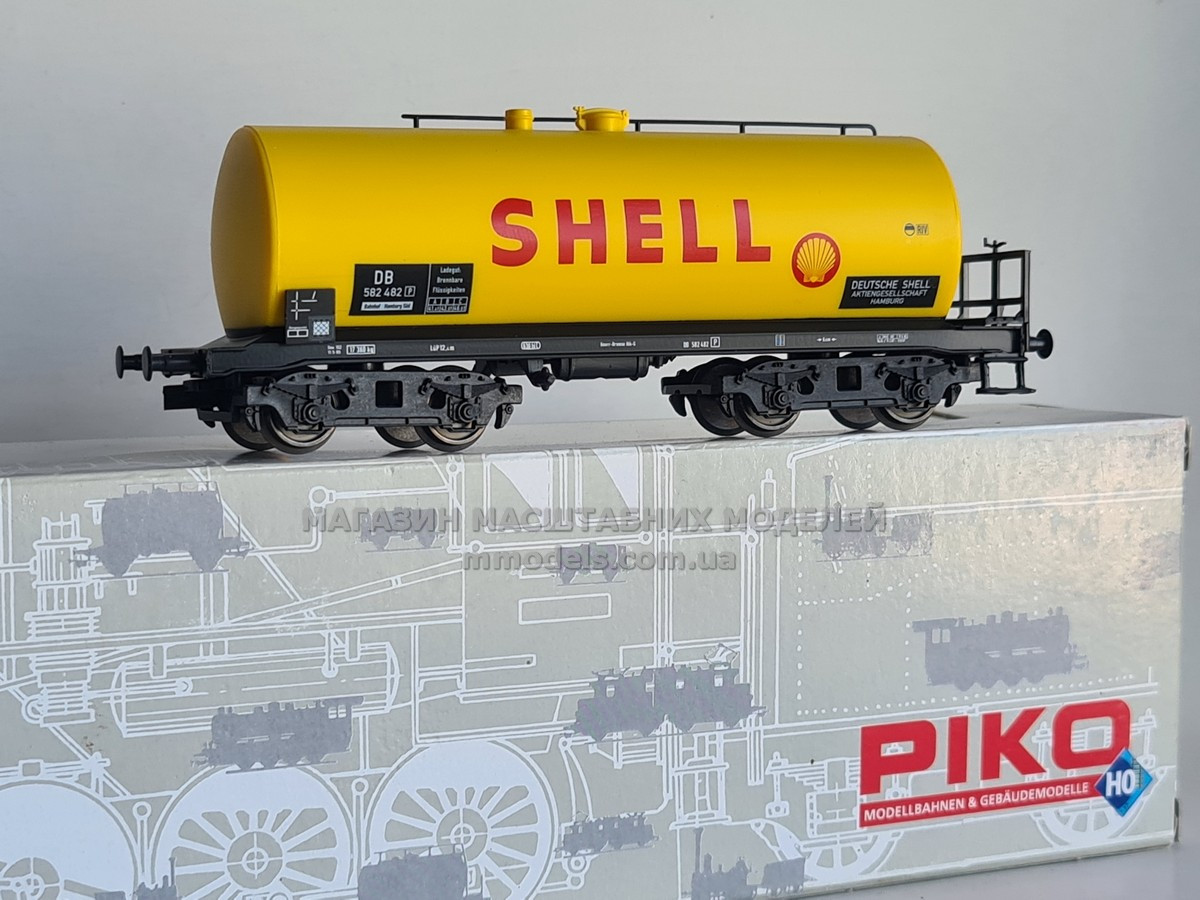 Модель 4х-осної бочки " Shell ", эпоха DB, масштабу Н0 (1/87)