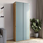 Модуль-3 шафа розпашна дводверна LION Нобу Граніт сірий/Дуб Артизан (LION-042407)