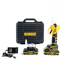 Аккумуляторный секатор DeWalt DCMPP580P2 36В 6А для обрезки веток до 30мм мощный и удобный