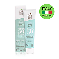 Органический детский солнцезащитный флюид SPF 50 в алюминиевой тубе Officina Naturae, 75 мл