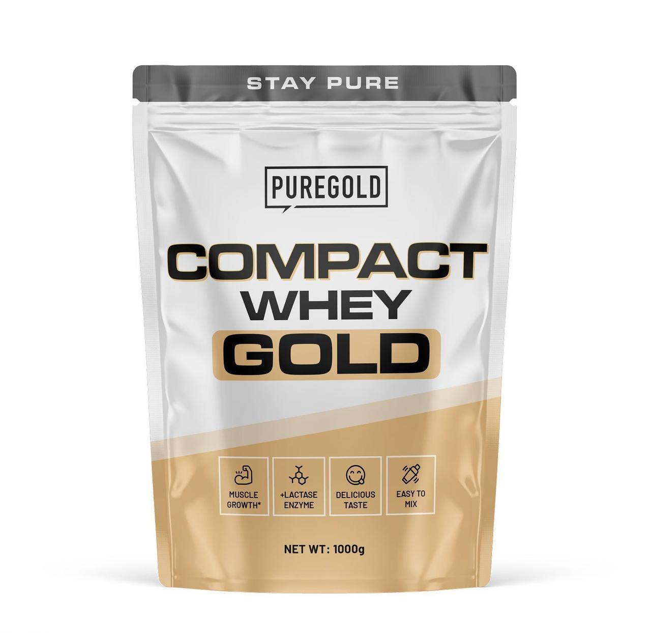 Протеїн Pure Gold Protein Compact Whey Gold Pistachi, 1000 г, фото 1