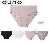 Жіночі трусики мікрофібра на основі бавовни рубчик 42-48р 5 кольорів, фото 2