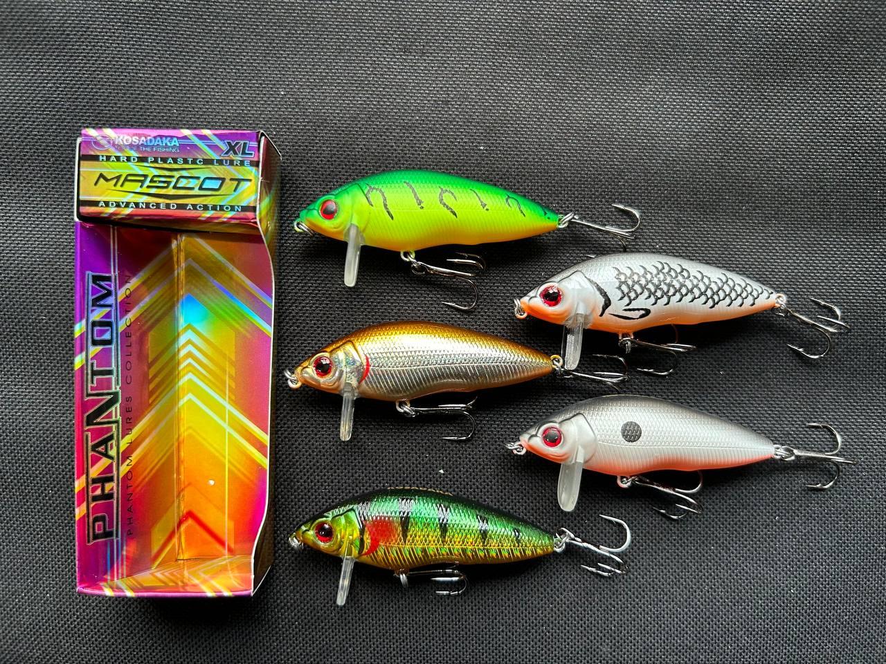 Набір Воблер Fishing Hardcore Surface Crank 65F (5шт), фото 1