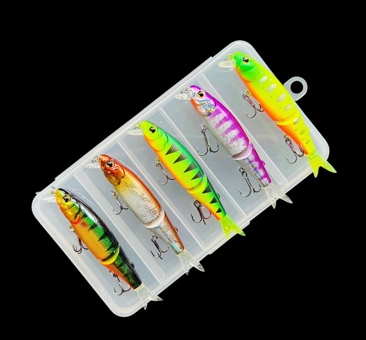 Набір Воблерів на щуку Fishing Tiny Magallon 88  SP 7.2g (5шт+коробка), фото 1