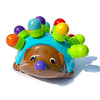 Дитяча гра Логічний їжак 12 голочок цифри 19*15*9см (2152), фото 3