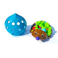 Дитяча гра Логічний їжак 12 голочок цифри 19*15*9см (2152), фото 4