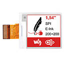 Екран Waveshare E-Paper 1,54” (200×200 / E-Ink / B-W-R), фото 3