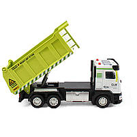 Спецтехніка дитяча самоскид металопластик 1:40 звук світло рухомі елементи 19*7*8,5 см (TK-17778), фото 3