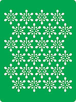 Трафарет багаторазовий самоклейний НГ_133, 15х20см