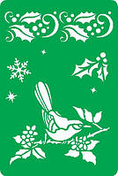 Трафарет самоклейний багаторазовий НГ_14, 10х15см