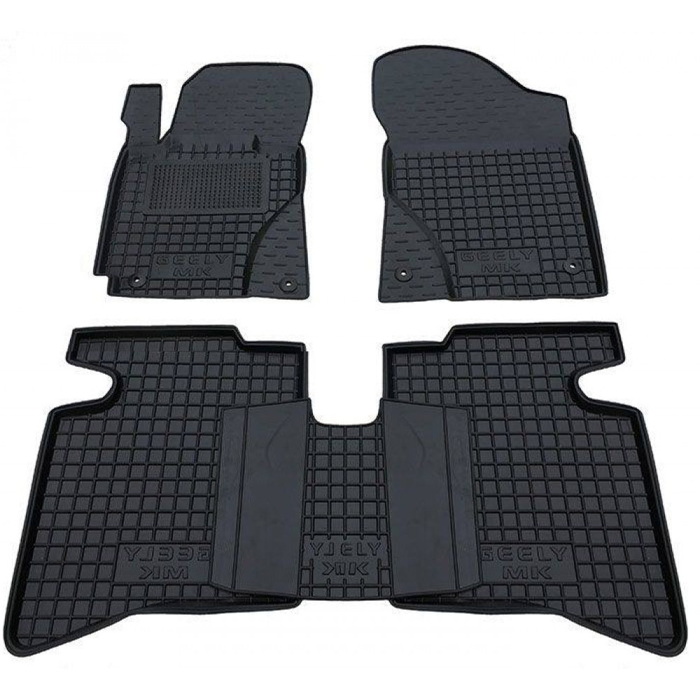 Кілімки салону Geely MK.MK2 2006- (5 шт.) "Avto-Gumm" (11188), фото 1