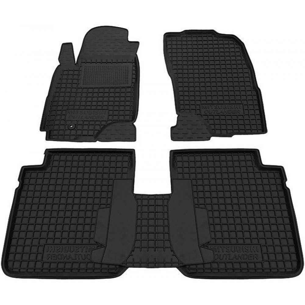 Кілімки салону Mitsubishi Outlander 2003-2007 (АКПП) "Avto-Gumm" 11242, фото 1