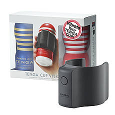 Вібронасадка Tenga CUP VIBRATOR, 7 режимів, 2 мастуратори в комплекте