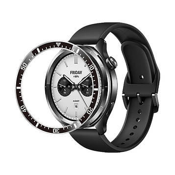 Кільце-накладка безеля для смарт годинника Xiaomi Watch S3/S4 Black