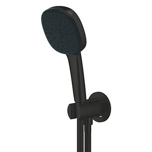 Душовий набір з настінним ручним душем Grohe Tempesta Cube 110 3 режими, чорний матовий (269102433), фото 3