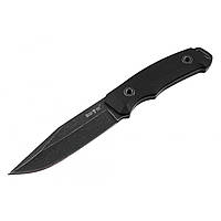 Ніж нескладний Grand Way 10519 (black stonewash, чохол cordura)