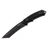 Ніж нескладний Grand Way 10535 (black stonewash, чохол cordura)