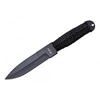 Ніж метальний Grand Way 7821 (black oxide, чохол cordura)