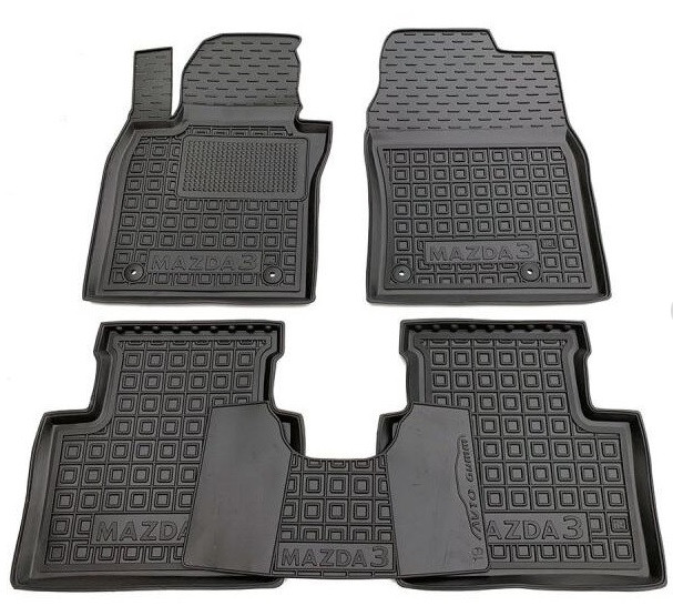 Килимки салона Mazda 3 2019р "Avto-Gumm" 11765, фото 1