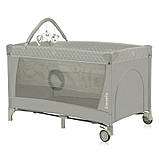 Ліжечко-манеж Lionelo FLOWER CAPPUCCINO, фото 2