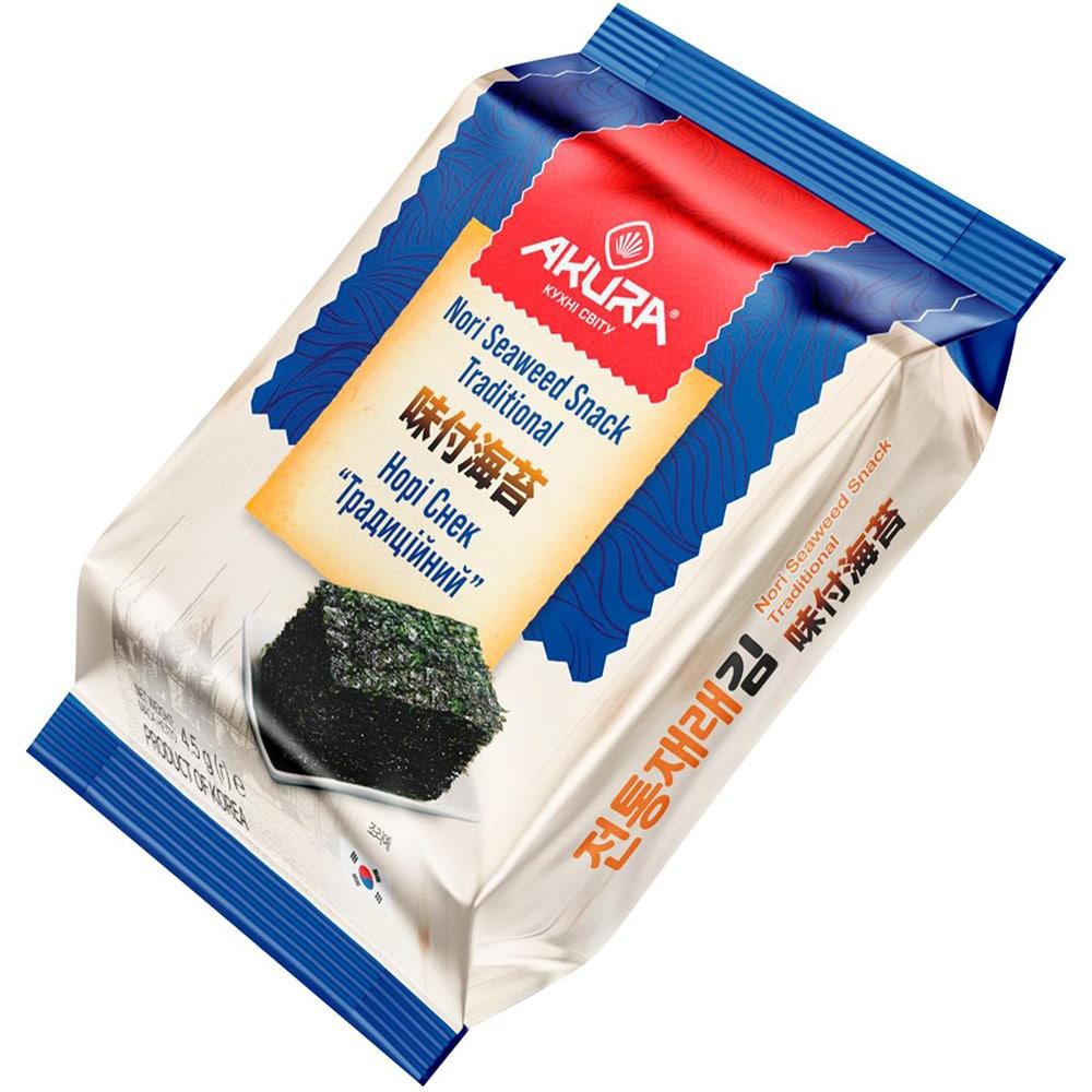 Чипси норі снек Традиційний Akura