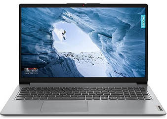Ноутбук LENOVO 15.6" Ideapad 1 (1920х1080, IPS) /i5-1235U /16GB /SSD 512GB /Intel UHD / DOS (код 150443)