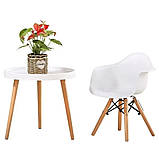 Кавовий столик круглий, фото 9