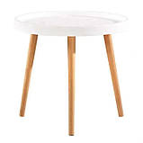 Кавовий столик круглий, фото 10