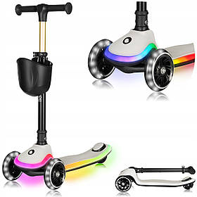 Дитячий самокат Lionelo MEY BEIGE SAND