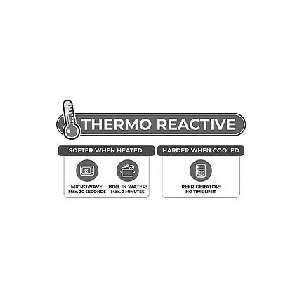 Анальна пробка конічної форми SILEXD Thermo Reactive чорна, Medium, фото 2