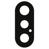 Скло камери iPhone X /XS /XS Max без рамки