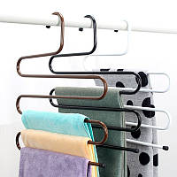 Вішалка - органайзер «S»-форми змійка, тремпель для брюк і штанів